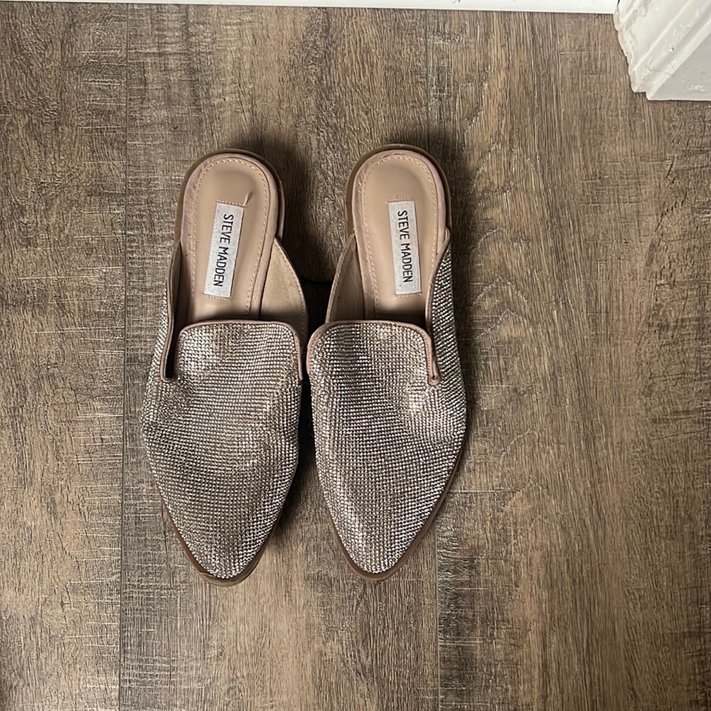 Steve Madden embellished shoes